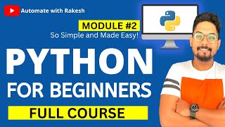 Python for Beginners - Full Course Module 2