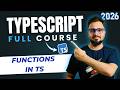 TypeScript Tutorial #23 - Functions