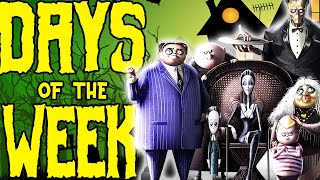 Days of the Week Addams Family Parody + More | 10  Days of the Week Videos! | Martin and Rose Music