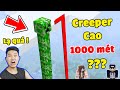 Minecraft, Nhưng bqThanh Tạo Ra CREEPER Cao 1000m Troll Ốc...