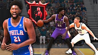 JOEL EMBIID BUILD IS THE ULTIMATE CENTER BUILD FOR RANDOM REC ON NBA 2K25!!