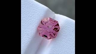 Beautiful 2.60 CT Excellent Asscher Cut Natural Baby Pink Tourmaline Gemstone from Afghanistan