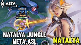 AOV : NATALYA GAMEPLAY | JUNGLE META ASL - ARENA OF VALOR LIÊNQUÂNMOBILE ROV COT