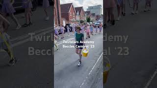 Twirlstars Academy Beccles Carnival Procession 2023