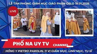 Quang Cảnh Lễ Tấn Phong Giám Mục Giáo Phận Oslo Na Uy, 18.01.2025