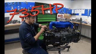 735HP SUBARU BiG BoY 🇺🇸 Engine Build | Time-Lapse | EJ25 | Subi-Performance