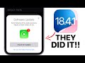 iOS 18.4.1 is Out - Do This After You Update!