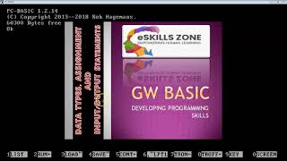GW BASIC Lecture 11 CLEAR, CLS, DELETE COMMANDS