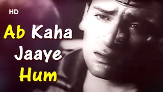 Ab Kaha Jaaye Hum Song | Ujaala(1959) | Mala Sinha | Shammi Kapoor | Shankar Jaikishan| Old Sad Song