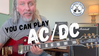 How To Play ROCK On Guitar: You CAN Play AC/DC!