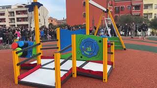 Porto Torres, inaugurato il nuovo parco ricreativo: un'area verde per bambini e comunità