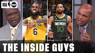 Inside Guys React to Lakers Defeating T-Wolves In Play-In Tournament | NBA on TNT