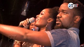 Sarkodie ft Efya - Am in love with you now @ Efya's Loaded Party Show