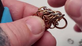 Chainmaille Tips, Tricks, & Ring Flips - Half Persion 3 in 1 Ridiculously Simplest Method