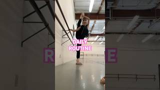 DAILY ROUTINE #ballerina#ballet#morning#routine#dancer#athlete#stretching#warmup