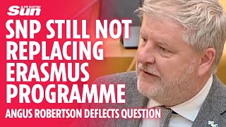 Angus Robertson deflects SNP shamefully still not producing Scottish replacement Erasmus programme