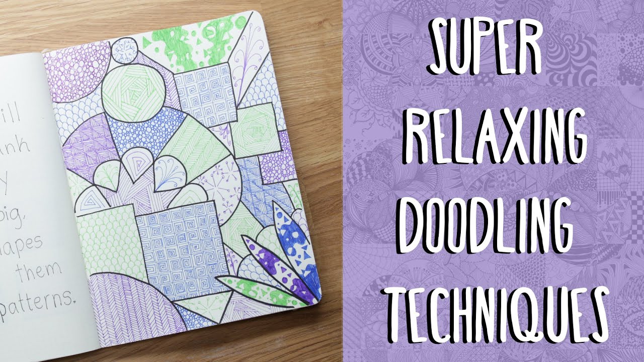 This Doodle Technique Is Super Relaxing Youtube