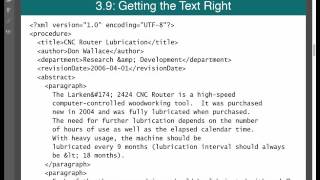Tutorial: Design and Author Document for XML Publishing