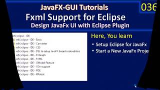 Install Java Fxml Support For Eclipse | JavaFx GUI Tutorial #36
