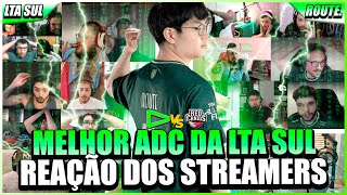 ROUTE. STREAMERS REAGEM aos HIGHLIGHTS DO ROUTE vs RED CANIDS na LTA SUL