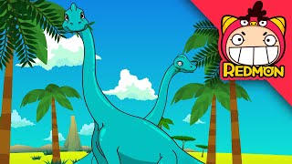 Brachiosaurus song | Dinosaur songs | Nursery Rhymes | REDMON