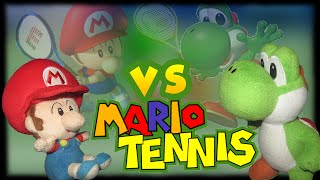 ABM: Baby Mario Vs Yoshi on Mario Tennis 64 Gameplay!! (HD 720p 60fps)