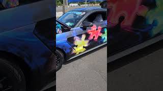 Autism Awareness Mustang #autism #teamgage #ford #mustang