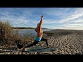 25 min yoga to breathe and flow full body yoga to feel at peace awakened actions