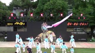 奈良公園会場（25日）　桐ヶ丘どっこいしょ　　（バサラ祭り2013）