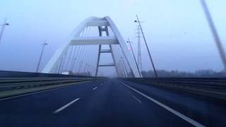 Driving in Hungary: M6 south - M8 east - 51 south