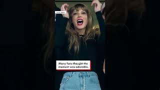 The flirty comment Taylor Swift made about Travis Kelce after the Chiefs’ win revealed #shorts