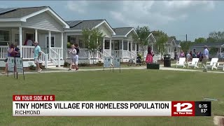 Richmond tackling affordable housing crisis with tiny homes village
