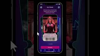 Mobile ticketing app prototype