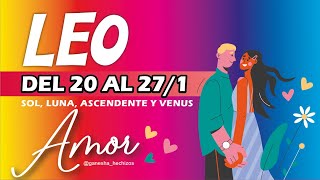 LEO♌️ WOW!🤭ALGUIEN TE BUSCA YA❤️‍🔥CAMBIOS💫SE TE CUMPLE UN SUEÑO DE AMOR #leo #tarot #amor #enero