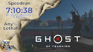 Ghost of Tsushima Speedrun in 7:10:38 - Any% Lethal - RRLAT4