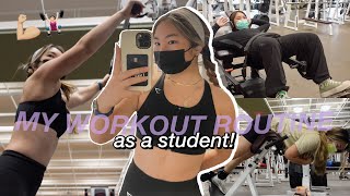my workout routine as a BUSY high school student