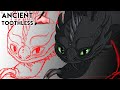 Creating Ancient Toothless | How to train your Dragon Time-lapse Drawing