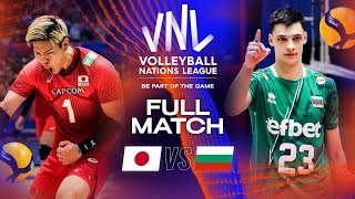 Nishida ends 3-Set Thriller 😳🏐 Japan vs. Bulgaria - Full Match | Men's VNL 2023