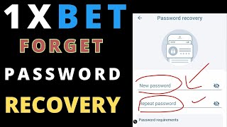 1xbet password recovery process | 1xbet password bhul gaye to kya kare | 1xbet password change