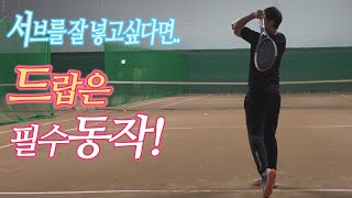 테니스서브-이걸모른다면 서브를 잘넣을 수 없다!