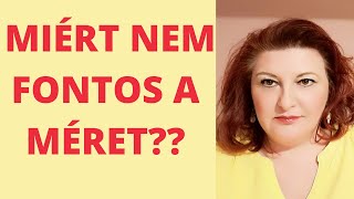 MIÉRT NEM FONTOS A MÉRET, ❓❓❗❗🕵️‍♂️🕵️‍♂️🙏🙏