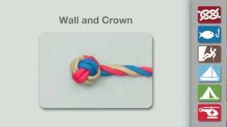 Wall and Crown Knot | How to Tie a Wall and Crown Knot