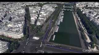 Paris, France - Tour by car from Eiffel Tower to Notre Dame Cathedral