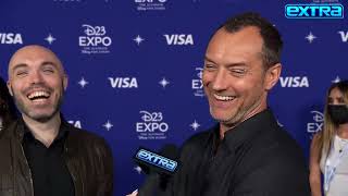 Jude Law on His SCARY Captain Hook and Joining Star Wars (Exclusive)