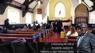 Homegoing Celebration for Brother Ron Jackson
