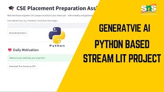 Streamlit based Project | Python & Generative AI | SNS Institutions