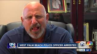 Officer arrested on charges of theft and misconduct