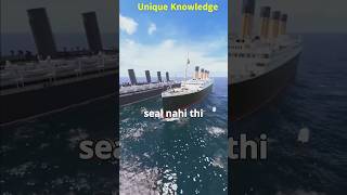 How Titanic took 100's of lives 😱🌊 #shorts #facts #knowledge #viralshorts