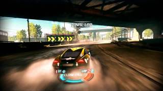 Split Second Gameplay in HD ( Storm Drain Track )