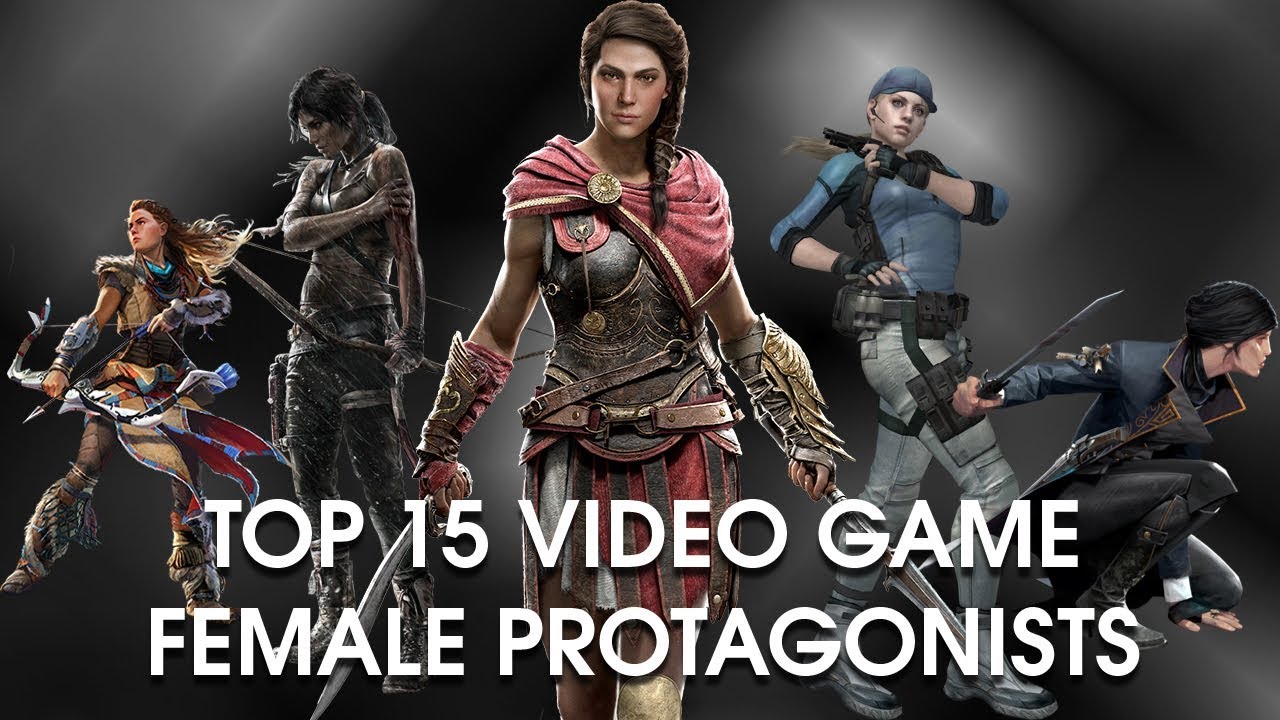 Top 15 Video Game Female Protagonist - YouTube